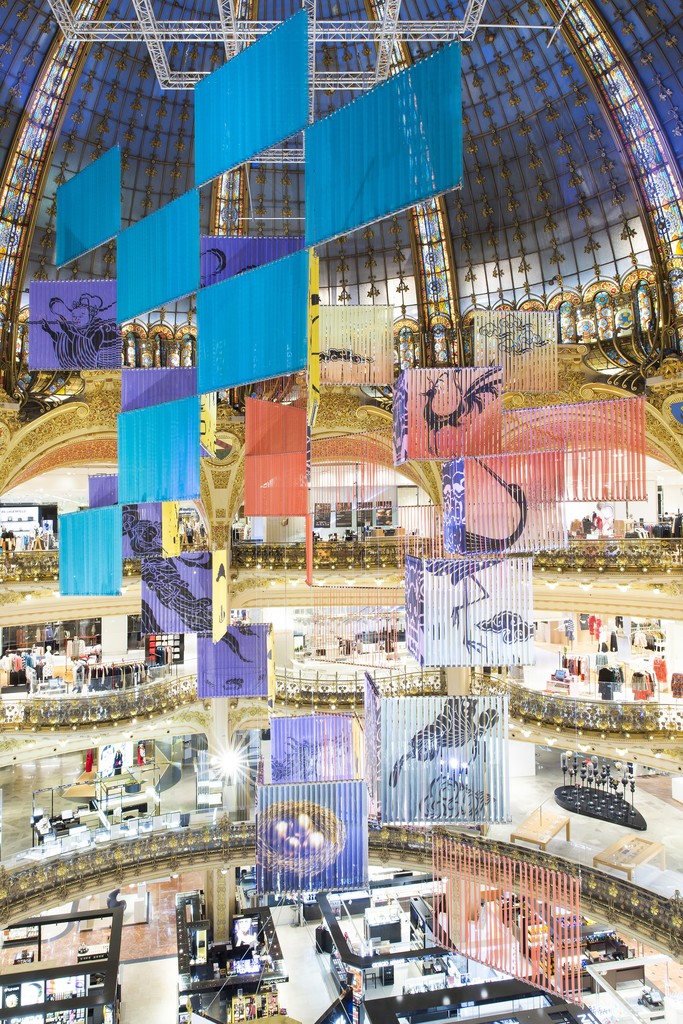 Haegue Yang x Galeries Lafayette
Courtesy of Galeries Lafayette, 2016
Image provided: Kukje Gallery Haegue Yang x Galeries Lafayette
Courtesy of Galeries Lafayette, 2016
Image provided: Kukje Gallery