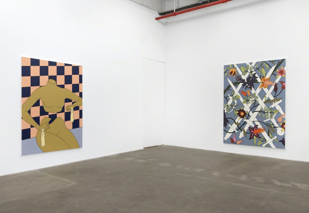 Caitlin Keogh, Loose Ankles, 2016, Installation view, Bortolami, New York Caitlin Keogh, Loose Ankles, 2016, Installation view, Bortolami, New York