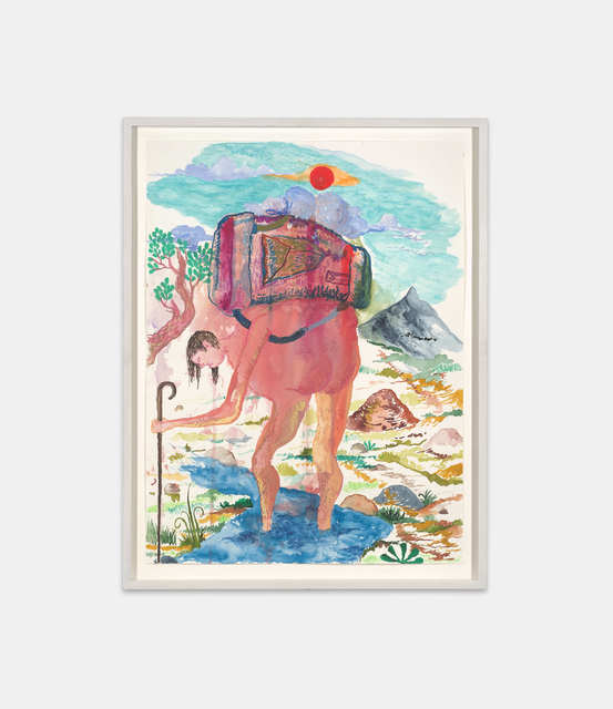 Abel Auer, ‘Jeder hat sein Päckle zu tragen’, 2016, Kirchgasse