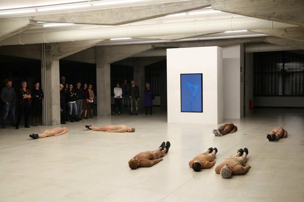 site specific performance for Collezione Maramotti site specific performance for Collezione Maramotti