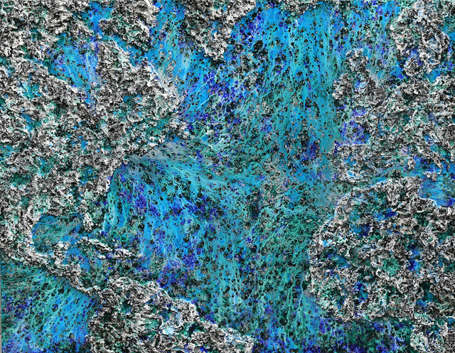 Victoria Kovalenchikova, ‘The World XI’, 2016, Painting, Mixed Media, Oil, Epoxy Resin on Canvas, Artspace Warehouse