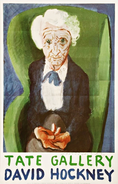 David Hockney, ‘My Mother (Bridlington) accompanied by Signed Certificate of Authenticity from Publisher’, 1988, Alpha 137 Gallery