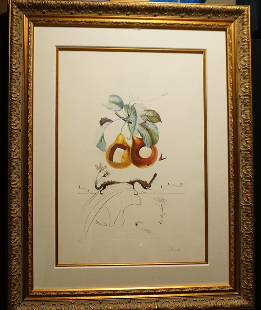 Salvador Dalí, ‘FLorDali/Les Fruits Fruit With Holes’, 1969, Print, Etching, Fine Art Acquisitions Dali