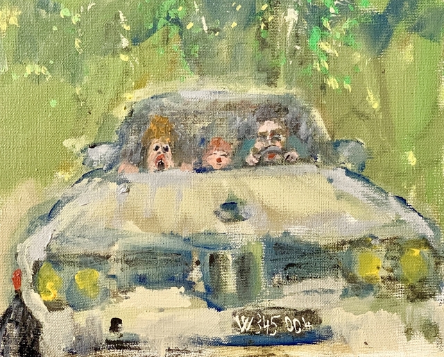 Eva Beresin, ‘Zurich - Vienna’, 2020, Painting, Oil on canvas, Charim Galerie