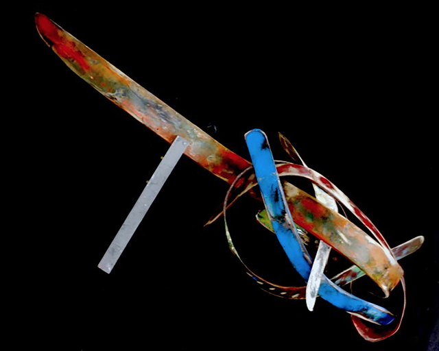 Duane Paul, ‘"Toy Train, Broken Tracks"- Mixed Media Sculpture ’, 2010-2019, Wallspace