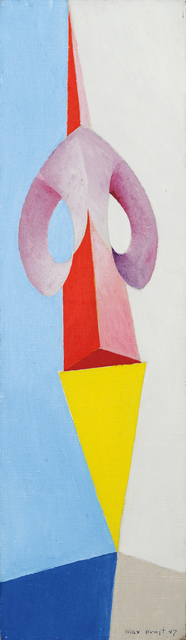Max Ernst, ‘Head of a Man’, 1947, Oil on canvas, Di Donna