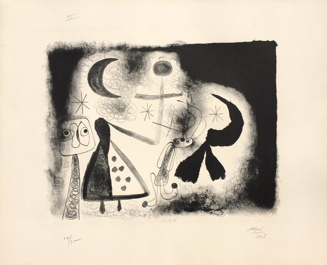 Joan Miró, ‘Album 13 – Plate V’, 1948, Denis Bloch Fine Art