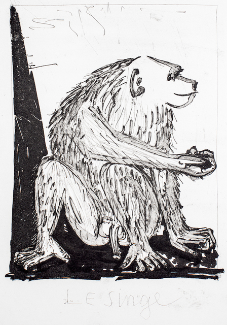 Pablo Picasso, ‘Le Singe - From "L'Histoire Naturelle de Buffon"’, 1941-1942, Wallector