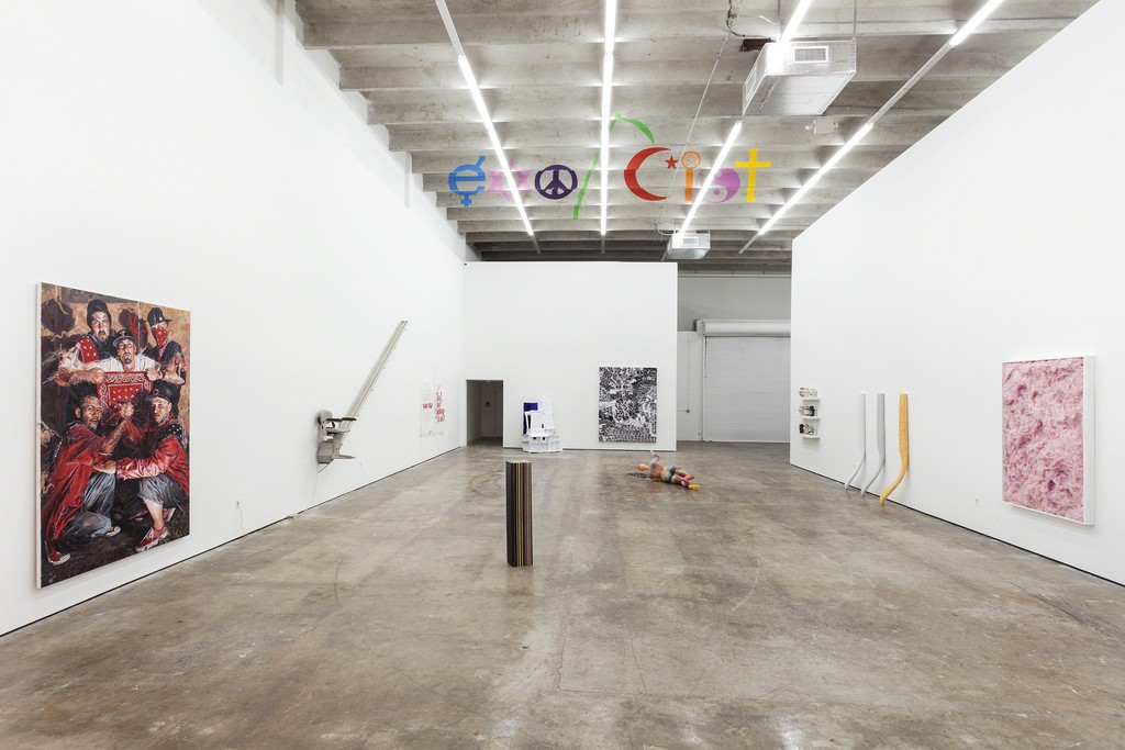 In this image, works by: Jim Drain, Autumn Casey, Michael Vasquez, Bayne Peterson, Beatriz Monteavaro, Cody Hudson, & Gavin Perry. In this image, works by: Jim Drain, Autumn Casey, Michael Vasquez, Bayne Peterson, Beatriz Monteavaro, Cody Hudson, & Gavin Perry.