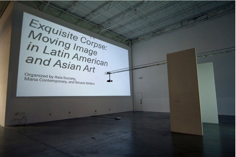 Exquisite Corpse: Moving Image in Latin American and Asian Art, 2017, Installation View, Mana Winwood. Photo: On The Real Film (@ontherealfilm). Exquisite Corpse: Moving Image in Latin American and Asian Art, 2017, Installation View, Mana Winwood. Photo: On The Real Film (@ontherealfilm).