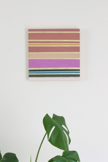 Kate Hooray Osmond, ‘Suit and Tie #3’, 2019, Painting, Oil and gold leaf, panel, Miller Gallery Charleston
