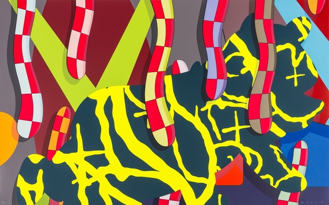 KAWS, ‘Far Far Down’, 2018, Print, Screenprint in colours, Forum Auctions