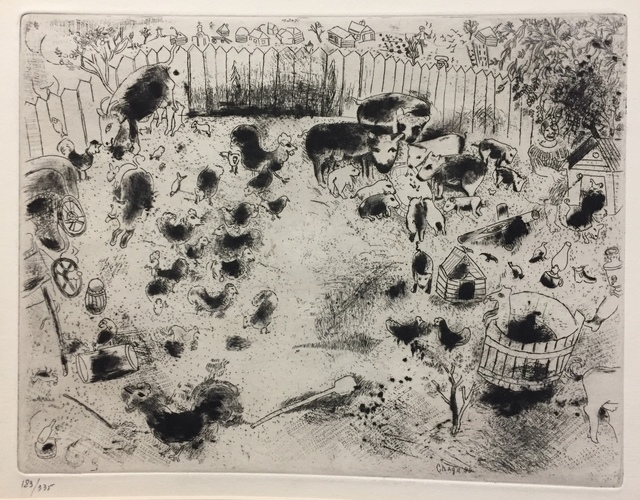 Marc Chagall, ‘La Basse Court’, 1923-1927, Wallector