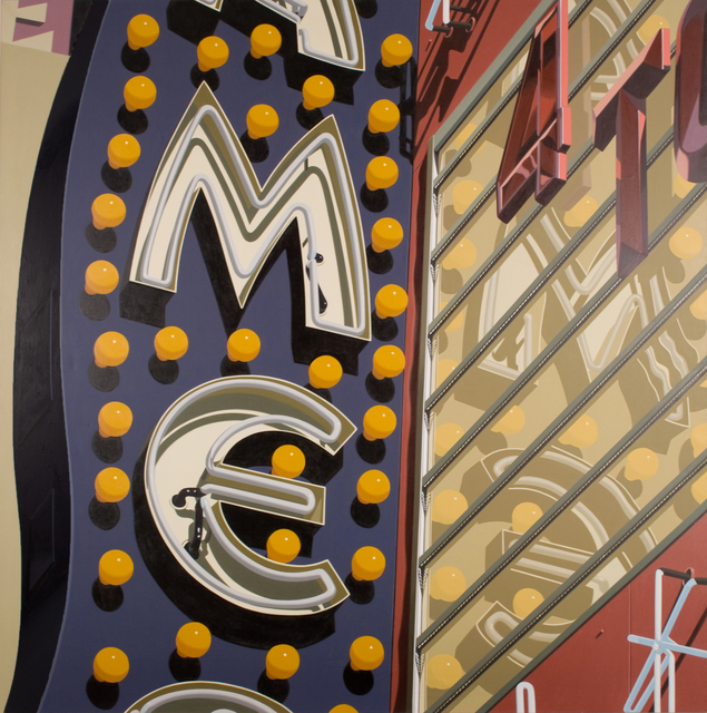 Robert Cottingham, ‘ME’, 1972, Painting, Oil on canvas, Forum Gallery