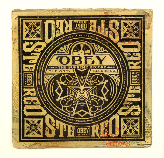 Shepard Fairey (OBEY), ‘The Supreme Record’, 2007, Chiswick Auctions