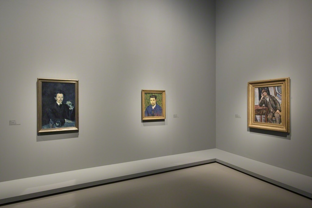 View of Room 1, "The Painters and The Collector"
Works by : Picasso, Van Gogh and Cézanne (more info in document attached)
© Succession Picasso 2016 pour l'oeuvre
de l'artiste. Photo Fondation Louis Vuitton / Martin
Argyroglo
View of Room 1, "The Painters and The Collector"
Works by : Picasso, Van Gogh and Cézanne (more info in document attached)
© Succession Picasso 2016 pour l'oeuvre
de l'artiste. Photo Fondation Louis Vuitton / Martin
Argyroglo