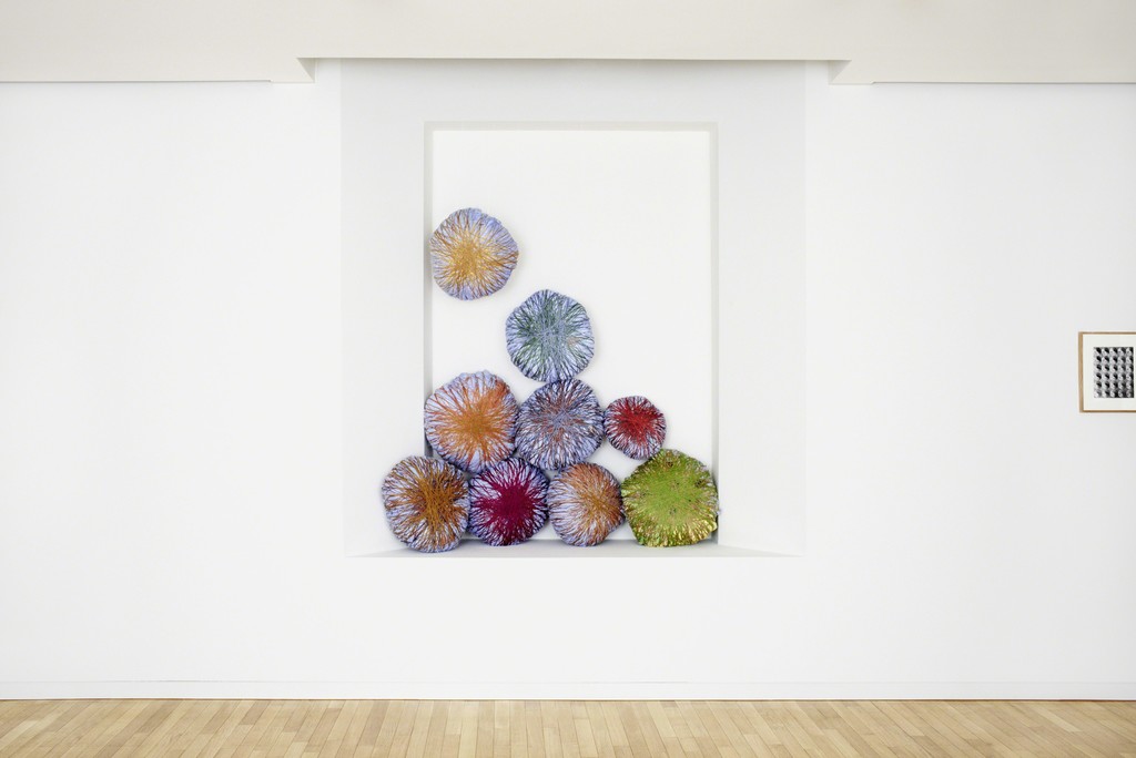 Trésors et secrets, 2014
9 elements, various sizes (55 to 70 cm), combined materials, fiber and textile
Courtesy the artist and Espace Louis Vuitton München
Photo credit: Christian Kain
Trésors et secrets, 2014
9 elements, various sizes (55 to 70 cm), combined materials, fiber and textile
Courtesy the artist and Espace Louis Vuitton München
Photo credit: Christian Kain