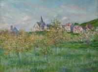 Printemps à Giverny, effet d'après-midi