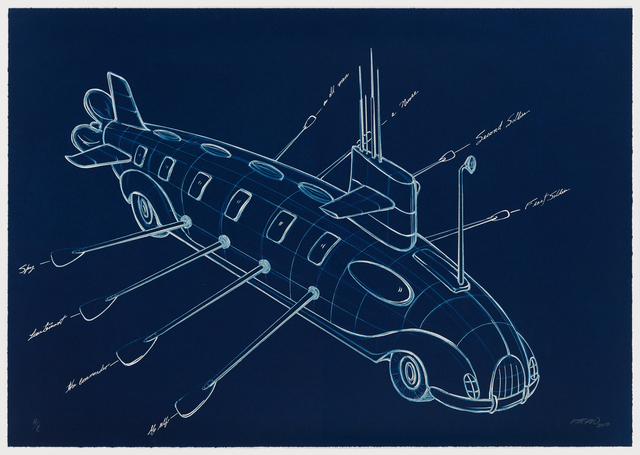 Esterio Segura Mora, ‘Homemade Submarine SJXXII’, 2017, Graphicstudio USF