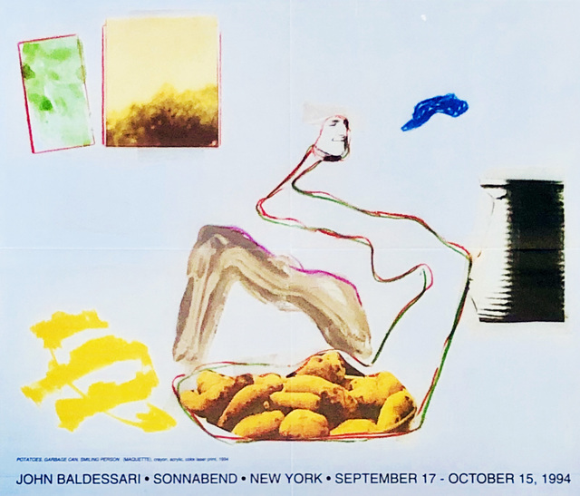 John Baldessari, ‘John Baldessari at Sonnabend Gallery New York: 1994 exhibition poster ’, 1994, Lot 180