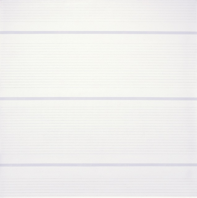 Agnes Martin, ‘Untitled #15’, 1988, Painting, Acrylic paint and graphite on canvas, Guggenheim Museum