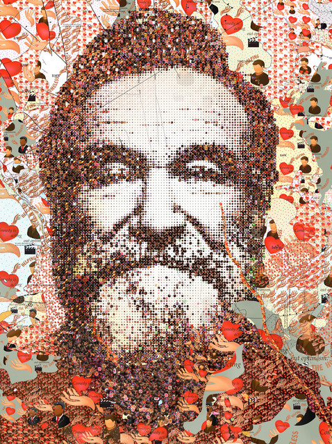 Tom Tor, ‘Robin Williams’, 2018, Print, Serigraph, Themes+Projects