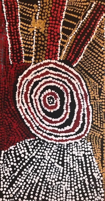 Bill Whiskey Tjapaltjarri, ‘Rockholes Near the Olgas (cat: NABWT_RNO10-070015PAG)’, 2017, Nanda\Hobbs