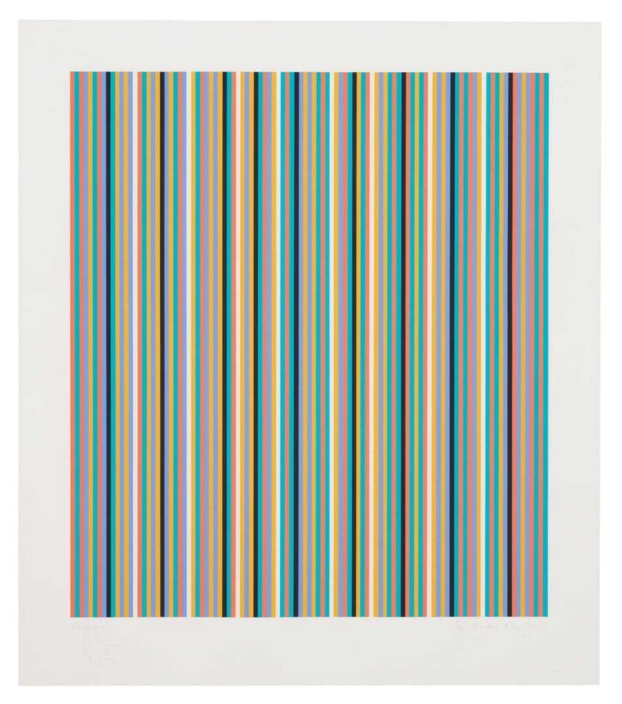 Bridget Riley - Silvered 2