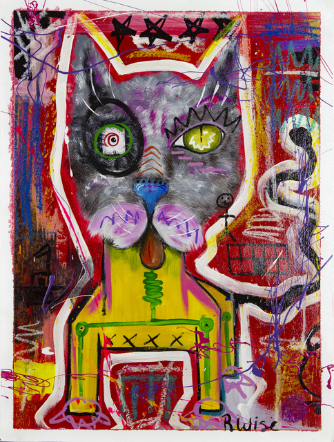 Rodrigo Wise, ‘Con la lengua de fuera 8’, Bernardini Art Gallery & Auction House