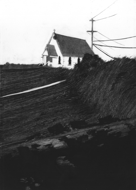 Rachel Burgess, ‘St. Hillary's’, 2017, Print, Monotype on paper, Susan Eley Fine Art