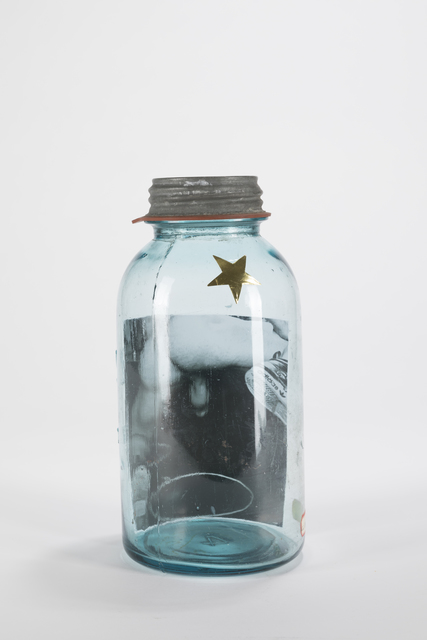 Don Joint, ‘Boys in a Bottle: All Star’, 2018, Photography, Assemblage with found objects & photograph, Childs Gallery