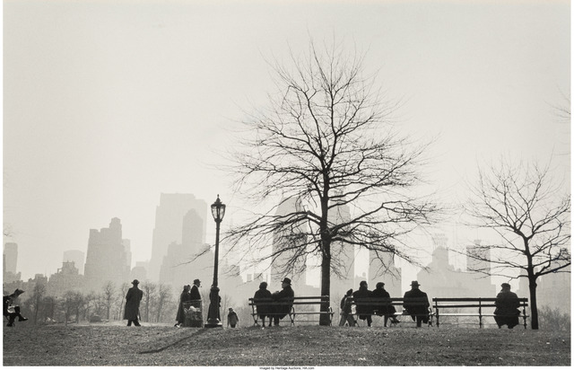 Ruth Orkin, ‘Central Park South, silhouette, NYC’, 1955, Heritage Auctions