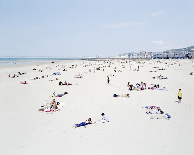 Massimo Vitali, ‘Deauville Yellow Boy ’, 2011, Benrubi Gallery