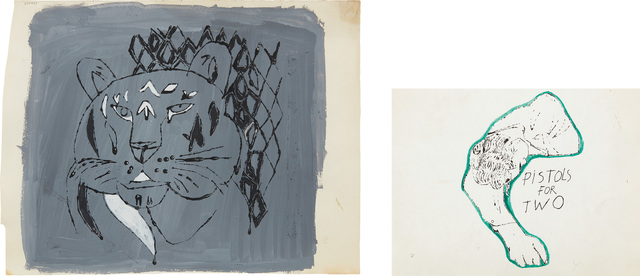 Andy Warhol, ‘Pistols for Two’, ca. 1955, Phillips