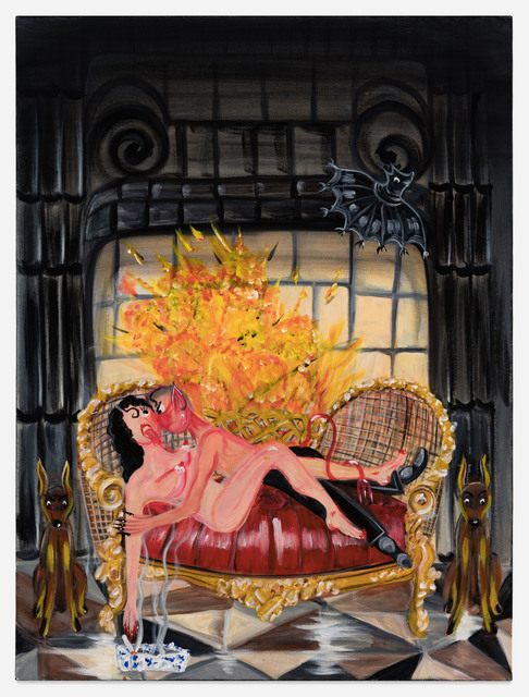 Oh de Laval, ‘Here comes a feeling you thought you’d forgotten’, 2020, Painting, Acrylic on canvas, Unit London