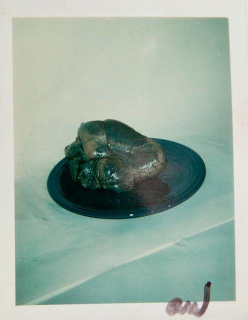 Andy Warhol, ‘Andy Warhol, Polaroid Photograph of a Heart on a Plate, 1981’, 1981, Hedges Projects