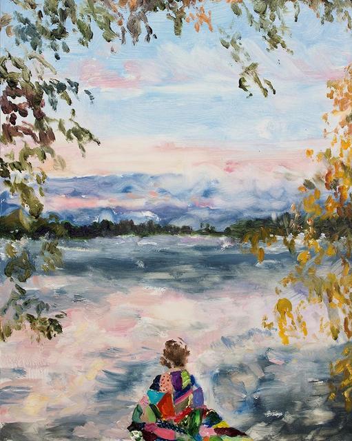 Darlene Cole, ‘Entwine (autumn quilt)’, 2019, Painting, Oil on Canvas, Bau-Xi Gallery