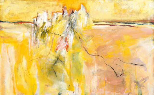 Fred Schimmel, ‘Abstract in Yellow’, Strauss & Co