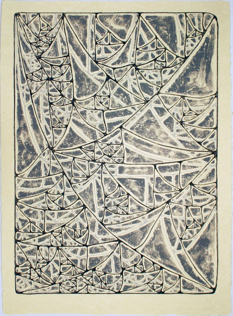 James Siena, ‘Sagging Infected Triangular Grid’, 2011, Tamarind Institute