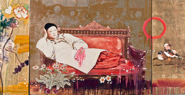 Hung Liu 刘虹, ‘Odalisque’, 2014, Nancy Hoffman Gallery