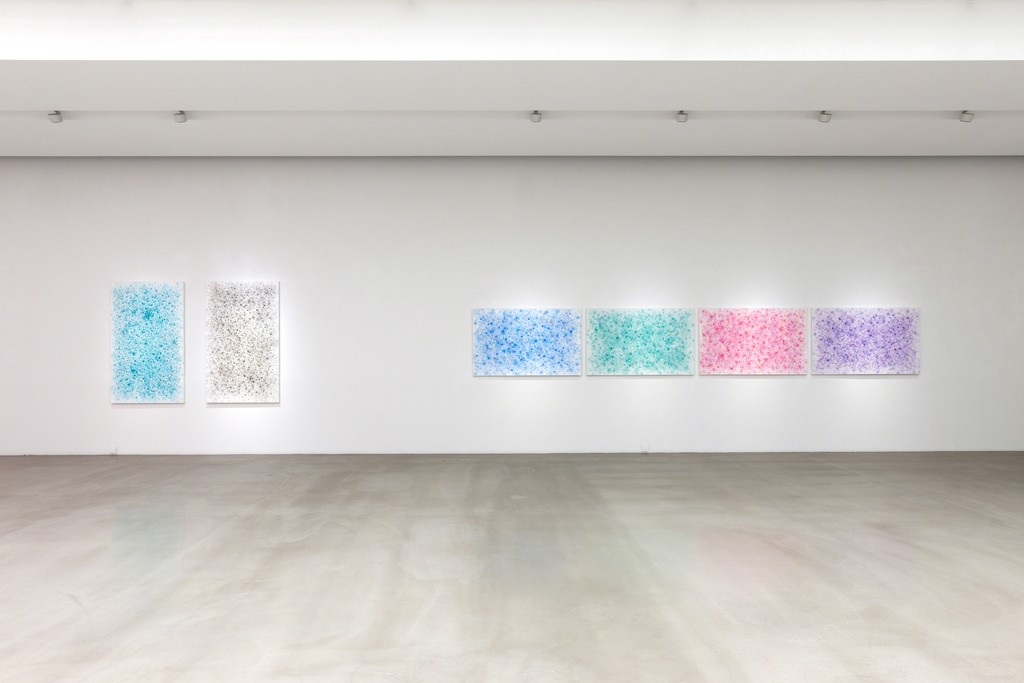 Installation View of "LEE Kangwook: Abstract Color and Gesture" Installation View of "LEE Kangwook: Abstract Color and Gesture"