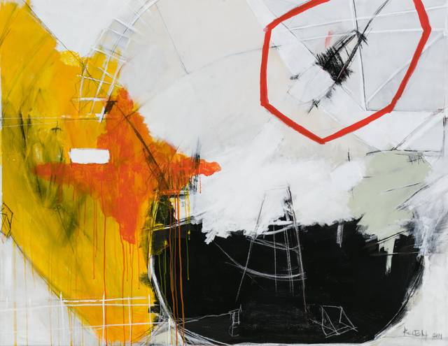 Kelton Osborn, ‘Fire Burns’, 2019, Painting, Mixed media on canvas, Michael Warren Contemporary
