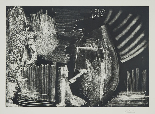 Pablo Picasso, ‘Dans L’Atelier’, 1966, Print, Etching and aquatint on BKF Rives paper, Waddington's