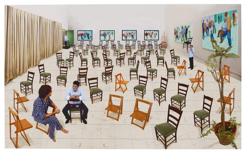 David Hockney - The Chairs