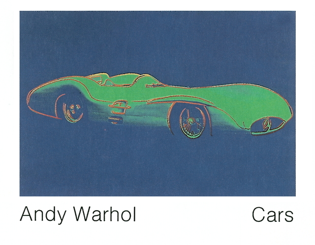 Andy Warhol, ‘Formula 1 Car W196 R (1954)’, 1989, Ephemera or Merchandise, Offset Lithograph, ArtWise