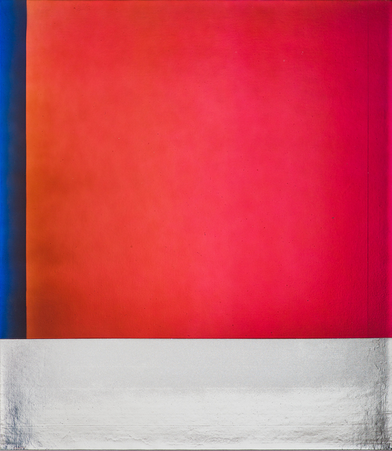 Jimi Gleason, ‘JG 44’, 2020, Painting, Silver deposit and acrylic on canvas, Bentley Gallery