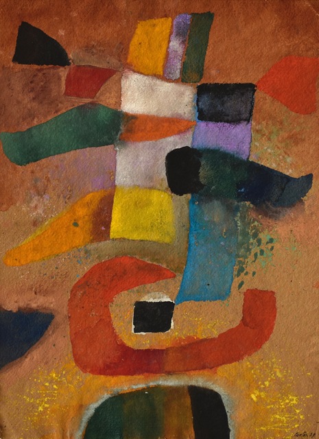 Carlos Carnero, ‘L63’, 1959, Painting, Watercolour on cardboard, Galería de las Misiones