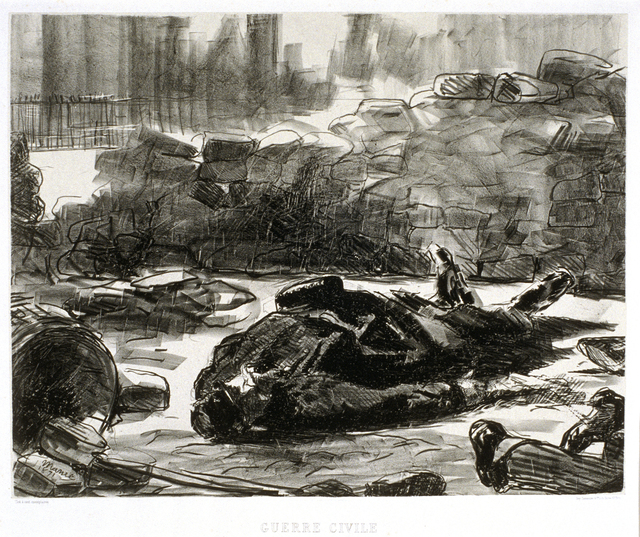 Édouard Manet, ‘Guerre civile (Civil War)’, 1871, Blanton Museum of Art