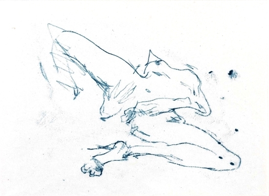 Tracey Emin, ‘TRACEY EMIN "SUFFER LOVE 2" HS & NUMBERED BY ARTSIT’, 2009, Print, Polymer gravure etching on Japanese Misumi White, Arts Limited