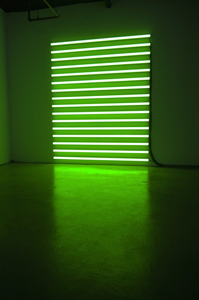 Nitemind, Ladder, 7 x 8', 16 LEDs, 2017 Nitemind, Ladder, 7 x 8', 16 LEDs, 2017